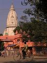 Varanasis largest temple.